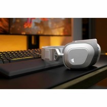 Casques avec Microphone Corsair CA-9011296-EU Blanc Multicouleur