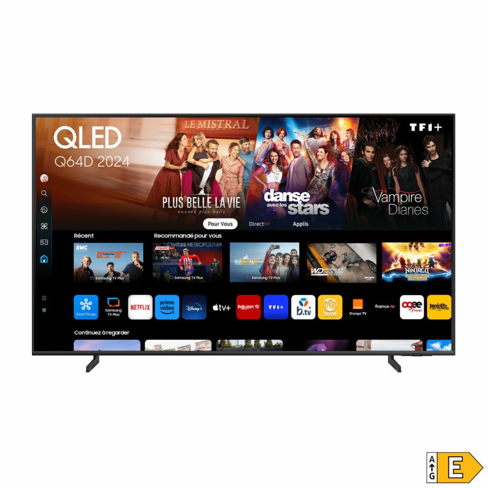 TV intelligente Samsung TQ55Q64D 4K Ultra HD 55" QLED