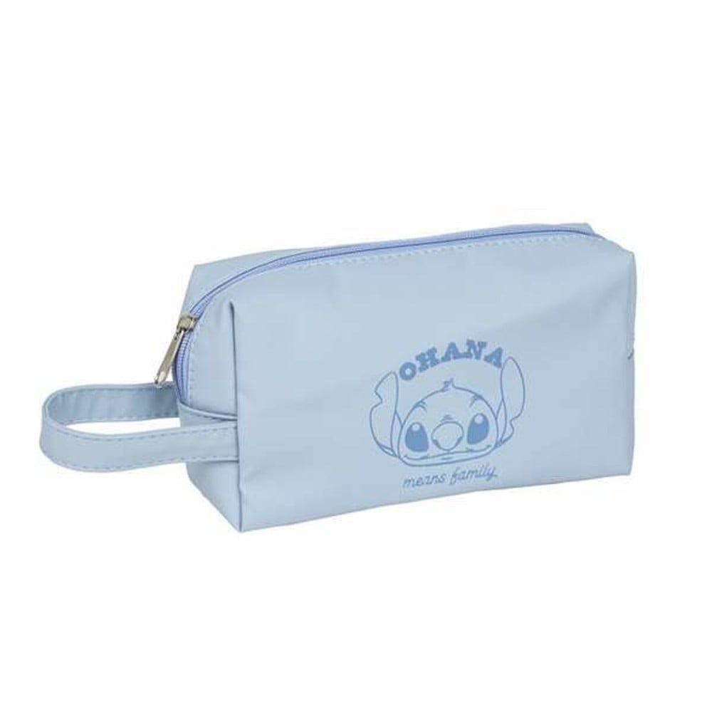 Travel Vanity Case Stitch Light Blue