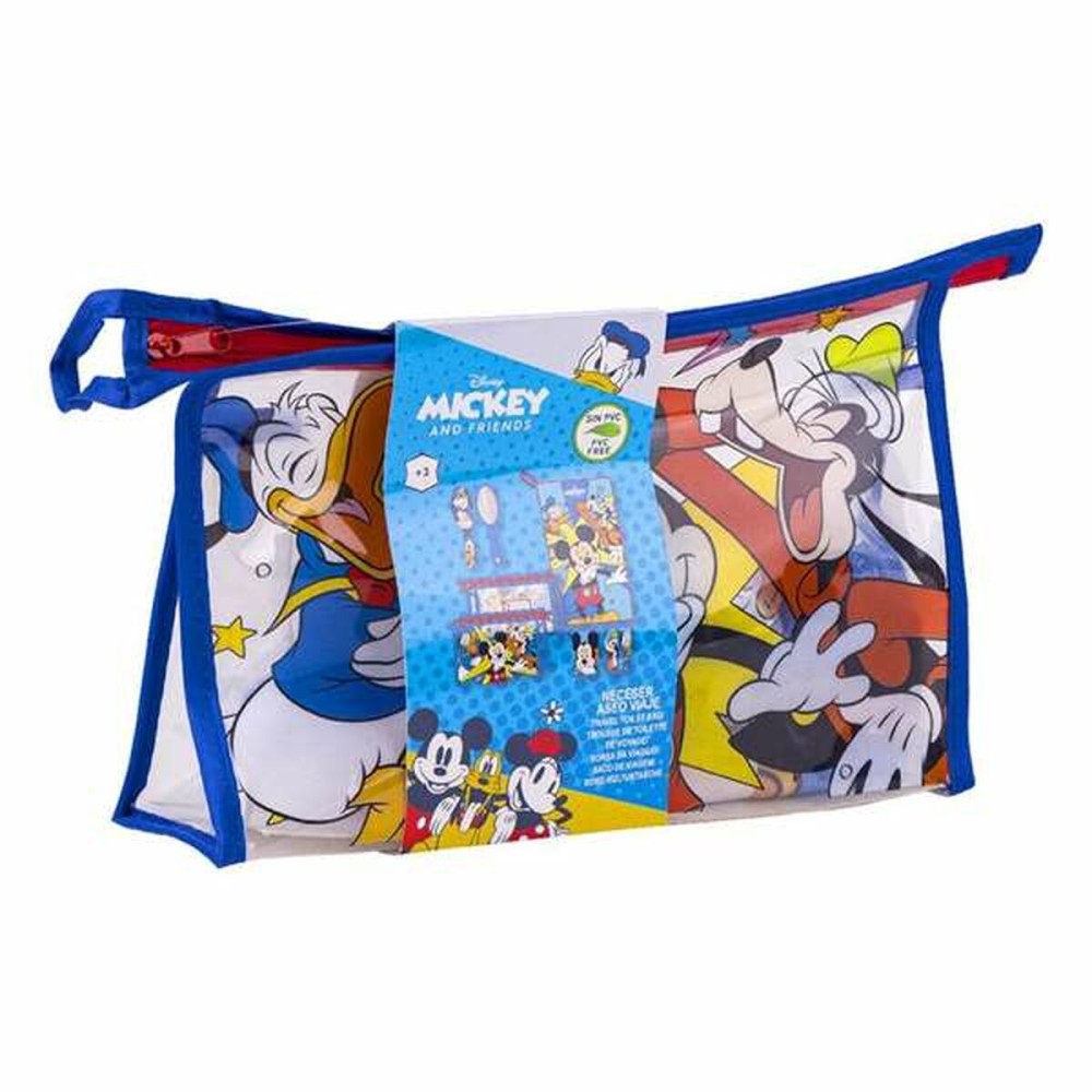 Ensemble de Toilette pour Enfant de Voyage Mickey Mouse 4 Pièces