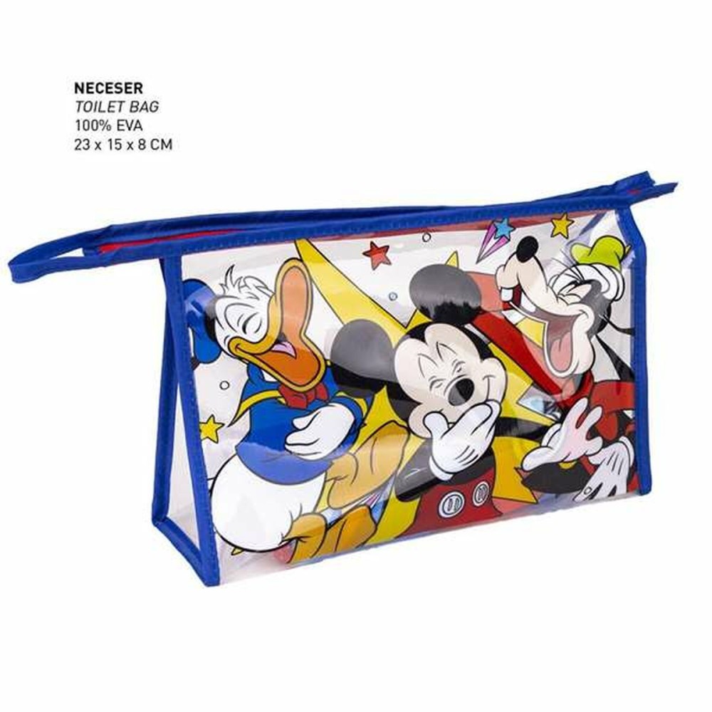 Ensemble de Toilette pour Enfant de Voyage Mickey Mouse 4 Pièces