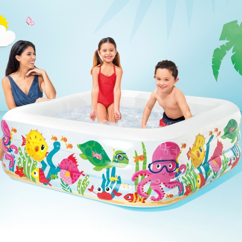 Aufblasbares Planschbecken für Kinder Intex Wassermann 340 L 159 x 50 x 159 cm (3 Stück)