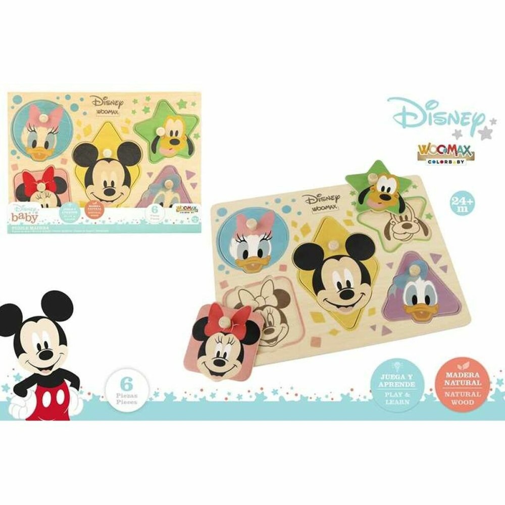 Child's Wooden Puzzle Disney