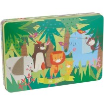 Puzzle Enfant Apli Jungle 24 Pièces 48 x 32 cm