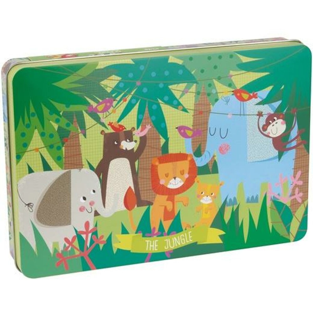 Kinderpuzzle Apli Jungle 24 Stücke 48 x 32 cm