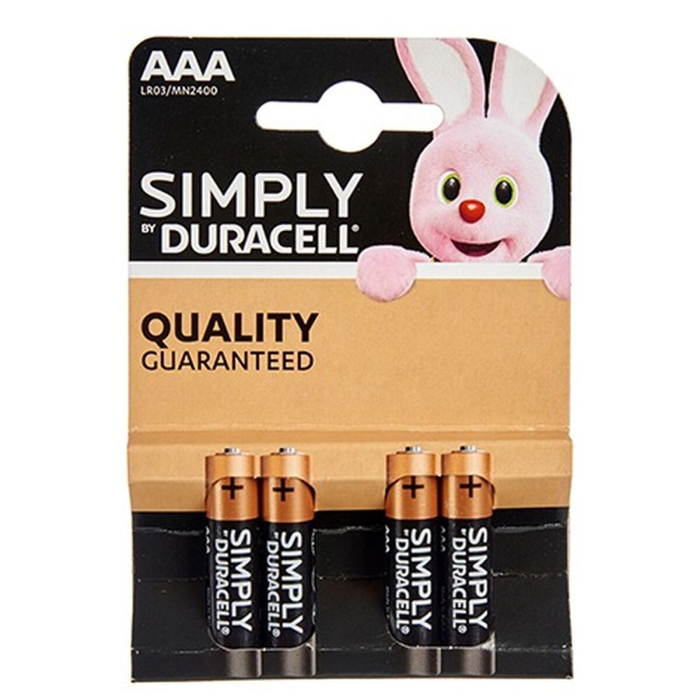 LR03 Alkaline Batteries DURACELL (10 Units)