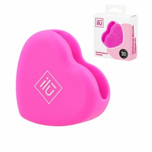 Nettoyeur pour pinceaux de maquillage Ilū Brush Cleaner Coeur Silicone (1 Unité)