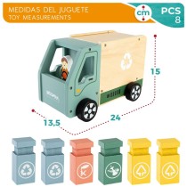 Camion-benne Woomax jouet 8 Pièces 24 x 15 x 13,5 cm (4 Unités)