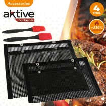 Barbecue Portable Aktive Silicone Plastique 27 x 24,5 x 0,4 cm