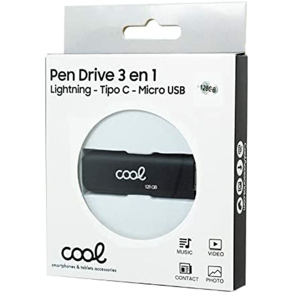 USB stick Cool Black 128 GB