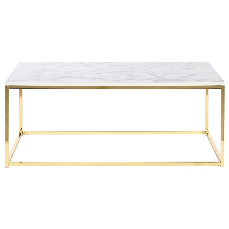 Centre Table DKD Home Decor Metal MDF Wood 100 x 60 x 40 cm