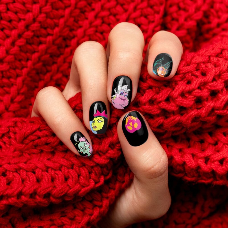 Autocollants pour ongle Mad Beauty Disney Villains