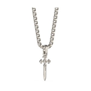 Collier Homme Guess JUMN04024JWSTT-U Croix