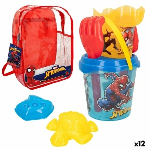 Strandspielzeuge-Set Spider-Man 18 x 16 x 18 cm (12 Stück)