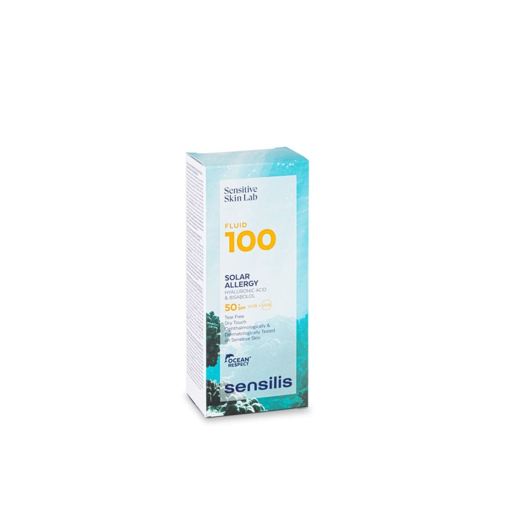 Protecteur Solaire Fluide Sensilis Solar Allergy Peau allergique SPF 50+ 40 ml