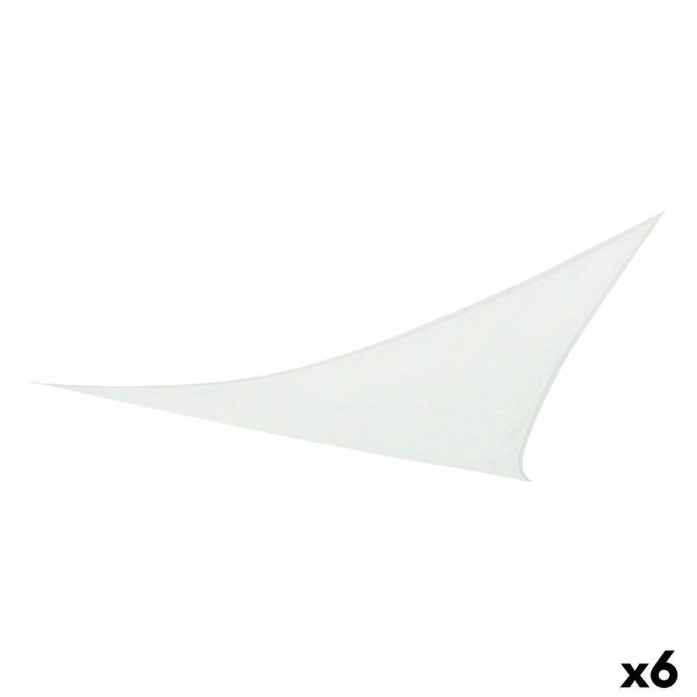 Voiles d'ombrage Aktive Triangulaire 360 x 0,5 x 360 cm (6 Unités)