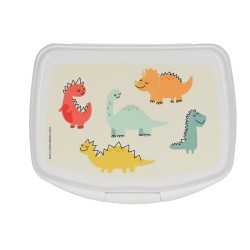 Boîte à Sandwich Safta Dinos 17 x 6 x 14 cm Crème