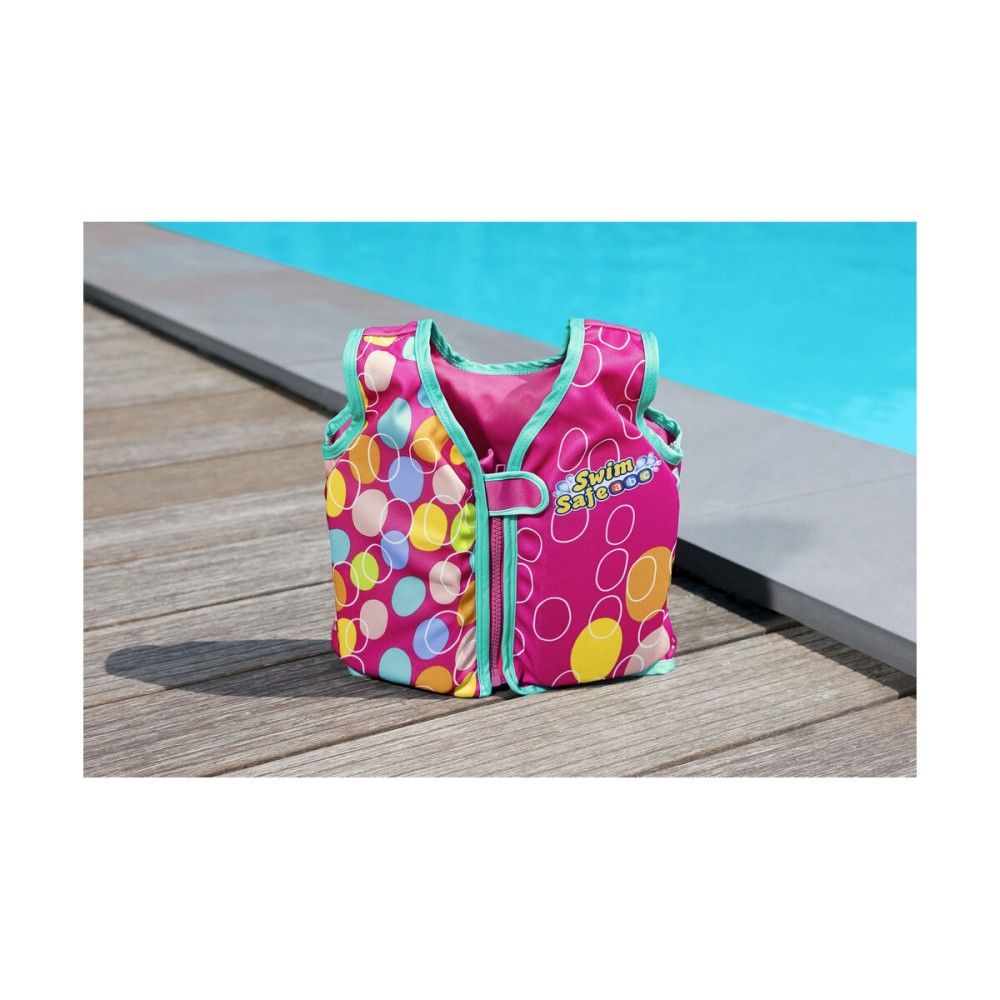 Bestway Gedrucktes Schwimmbrett für Kinder, Sortierte Farben 42x32x3,5 cm +3 bis 6 Jahre Strand und Pool 32155