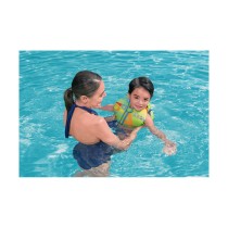 Bestway Gedrucktes Schwimmbrett für Kinder, Sortierte Farben 42x32x3,5 cm +3 bis 6 Jahre Strand und Pool 32155