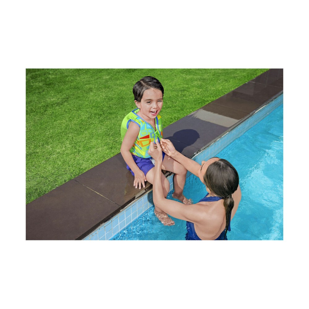 Bestway Tableau de Natation Imprimé Enfant Couleur Assortie 42x32x3,5 cm +3 à 6 Ans Plage et Piscine 32155