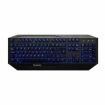 Clavier pour jeu Hiditec GKE010000 Noir QWERTY