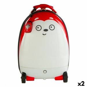 Trolley Rucksack Rastar Für Kinder Funksteuerung Igel 2,4 GHz 34,5 x 47 x 27 cm (2 Stück)