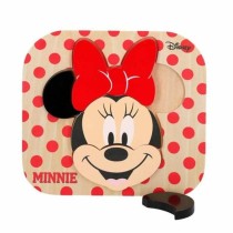 Kinder Puzzle aus Holz Minnie Disney 6 pcs (22 x 20 cm)