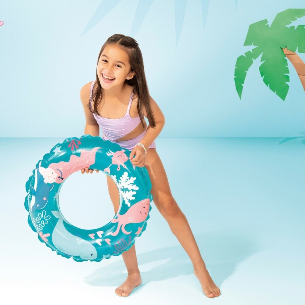 Aufblasbarer Donut-Schwimmhilfe Intex Ø 61 cm (36 Stück)