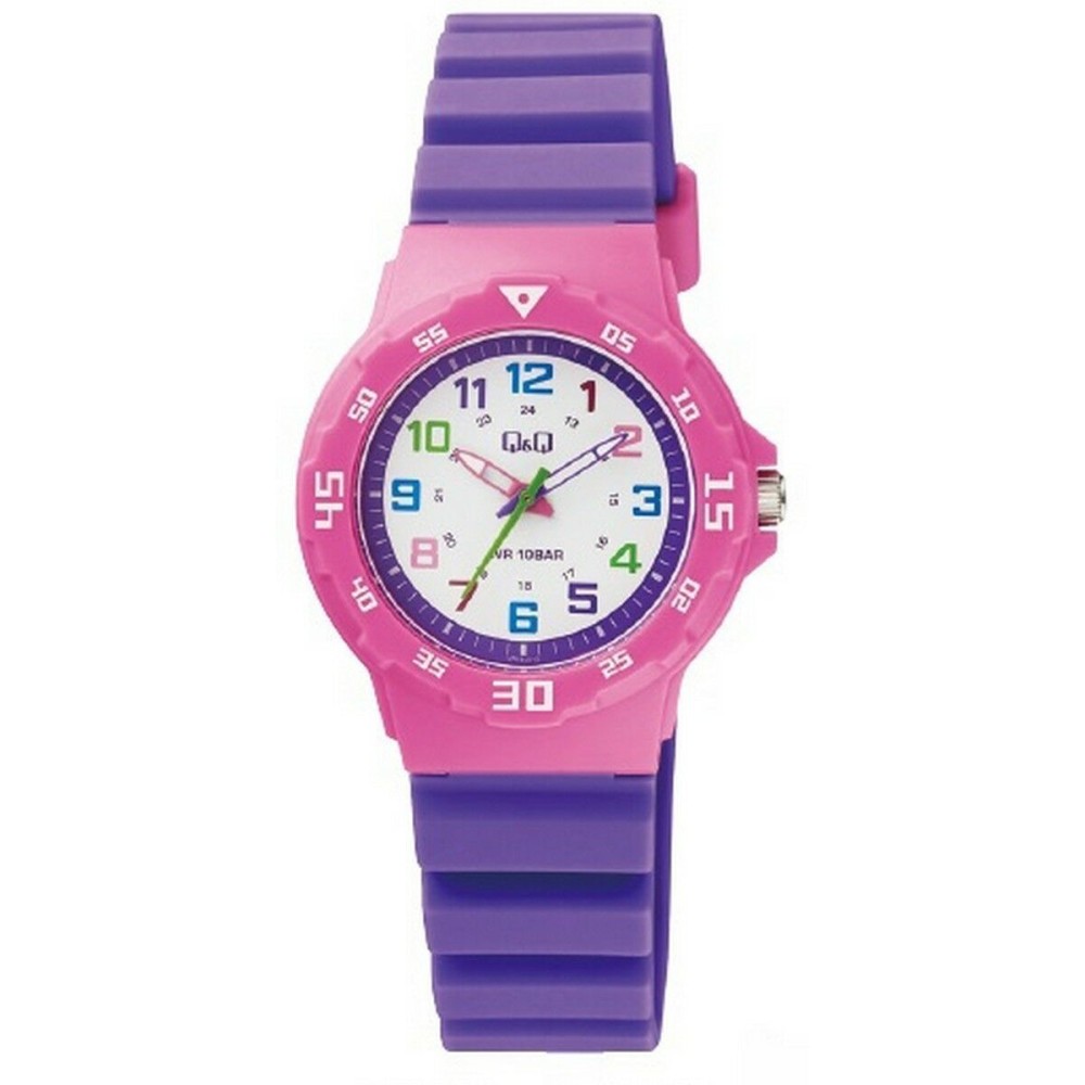 Uhr für Kleinkinder Q&Q VR19J013Y (Ø 33 mm)