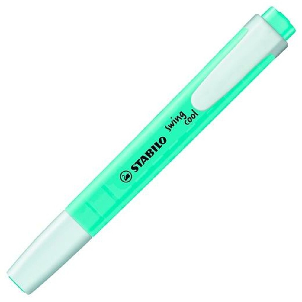 Textmarker Stabilo Swing Cool Pastel türkis 10 Stücke (1 Stück)