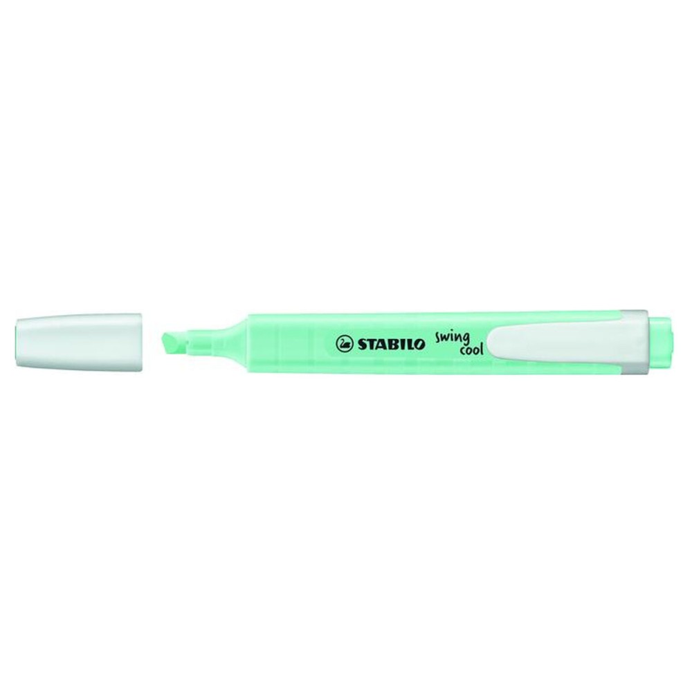 Textmarker Stabilo Swing Cool Pastel türkis 10 Stücke (1 Stück)