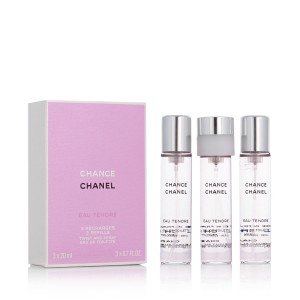 Set mit Damenparfüm Chanel Chance Eau Tendre 3 Stücke