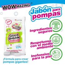 Soap bubble liquid WOWmazing 6,3 x 11,5 x 1,5 cm (24 Units)