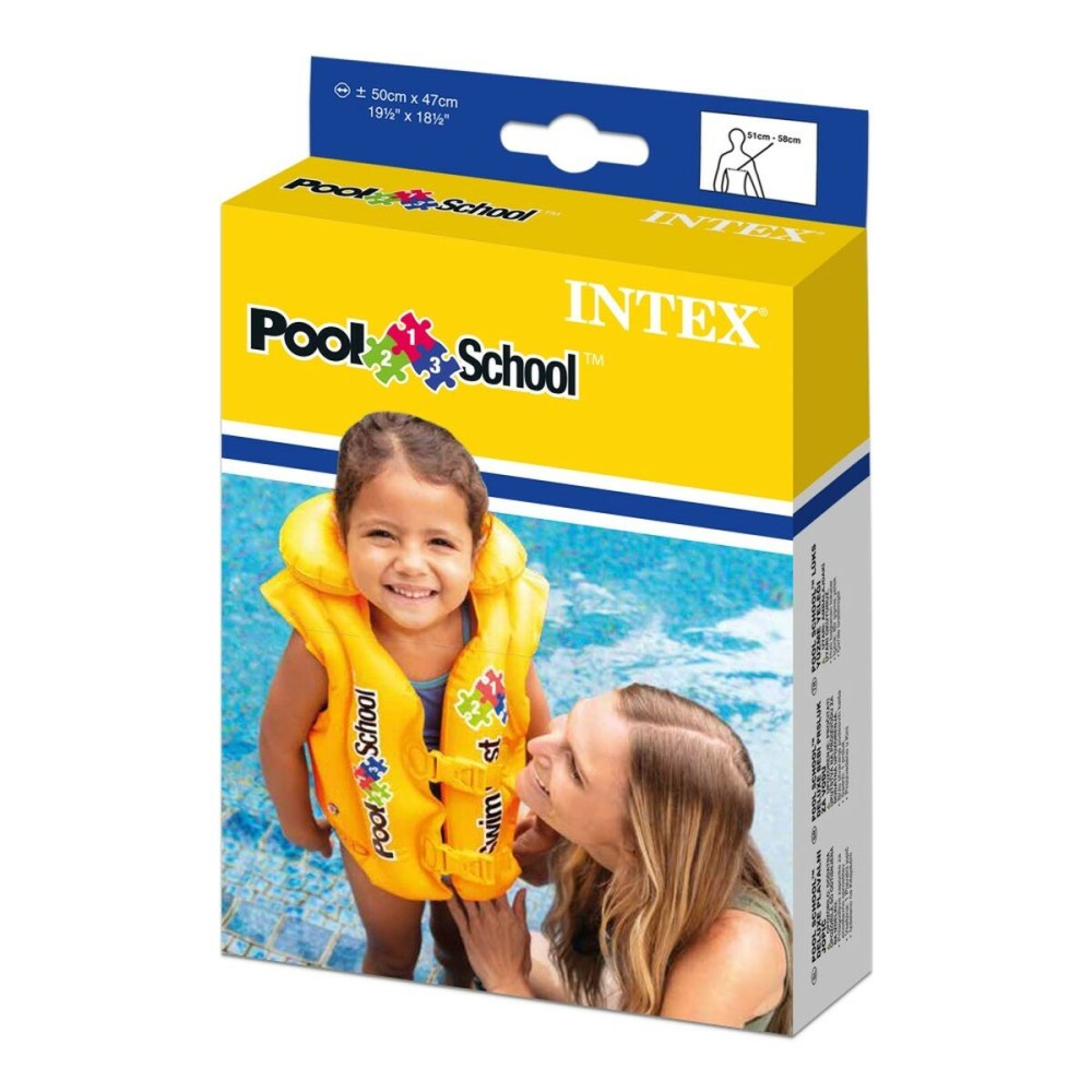 Gilet Gonflable pour Piscine Intex 50 x 47 x 40 cm (24 Unités)