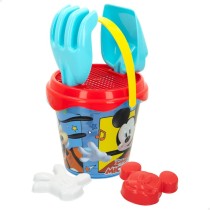 Beach toys set Mickey Mouse Ø 14 cm Plastic (24 Units)