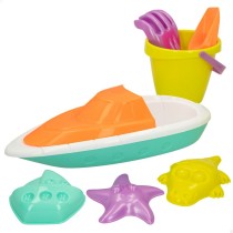 Set de jouets de plage Colorbaby 7 Pièces Bateau polypropylène (24 Unités)