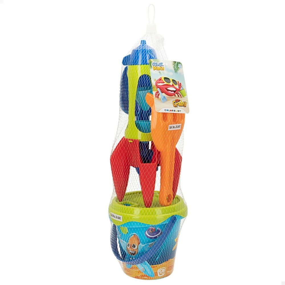 Beach toys set Colorbaby Rocket polypropylene (25 Units)