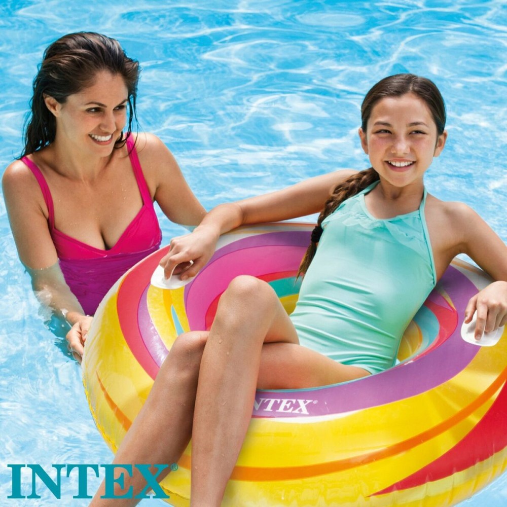 Inflatable Floating Doughnut Intex Ø 91 cm 91 x 22 x 91 cm (24 Units)