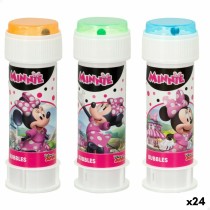 Bubble Blowing Game Minnie Mouse 3,8 x 11,5 x 3,8 cm (24 Units)