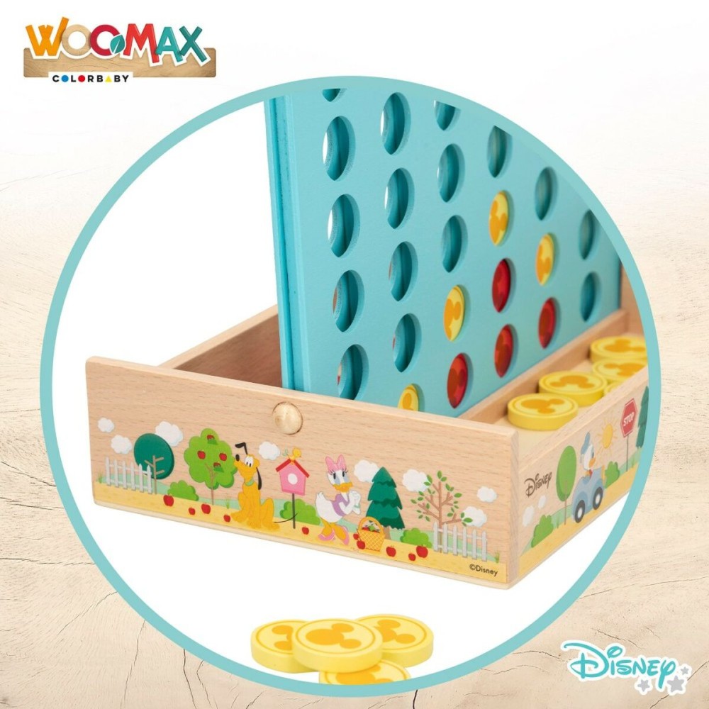 Morpion Disney 25 x 16 x 15,5 cm (6 Unités) (37 Pièces)