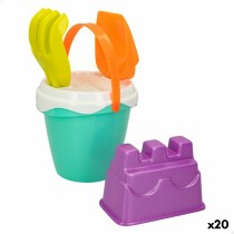 Set de jouets de plage Colorbaby Ø 14 cm (20 Unités)