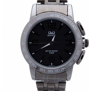 Montre Homme Q&Q Q602J405Y Noir Argenté (Ø 40 mm)