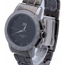 Montre Homme Q&Q Q602J405Y Noir Argenté (Ø 40 mm)