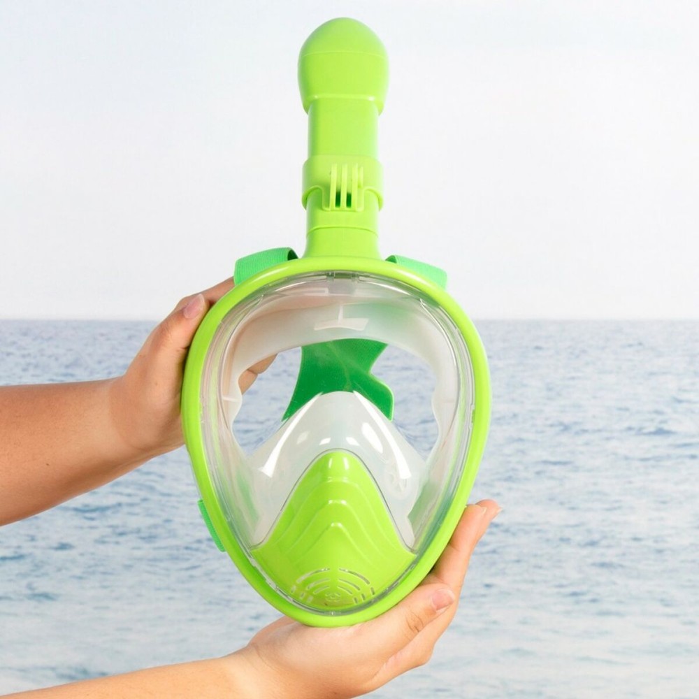 masque de plongée AquaSport Vert XS (4 Unités)