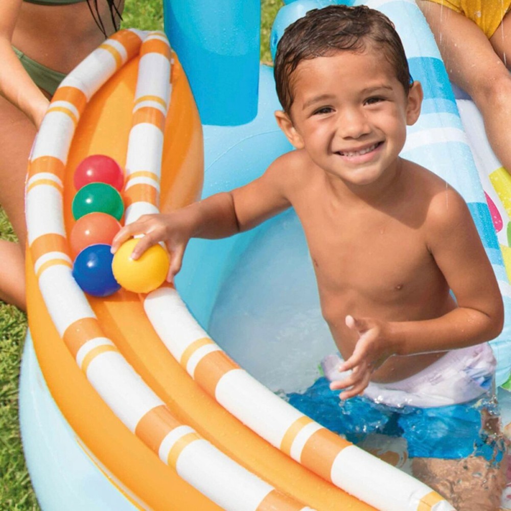 Inflatable Paddling Pool for Children Intex Sweets 165 L 170 x 122 x 168 cm (2 Units)