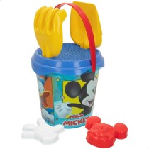 Set de jouets de plage Mickey Mouse Ø 18 cm (16 Unités)