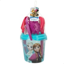 Strandspielzeuge-Set Frozen Elsa & Anna Ø 18 cm (16 Stück)