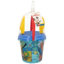 Strandspielzeuge-Set Mickey Mouse Ø 18 cm (16 Stück)