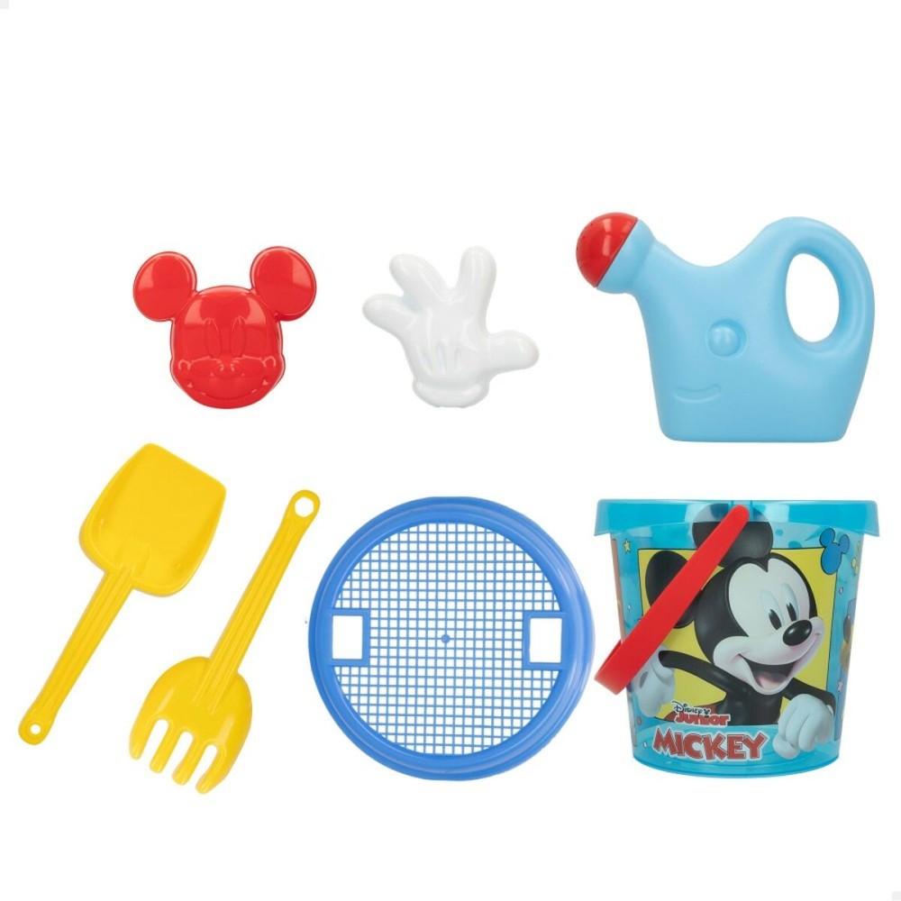 Strandspielzeuge-Set Mickey Mouse Ø 18 cm (16 Stück)