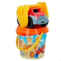 Set de jouets de plage Colorbaby Ø 18 cm polypropylène (16 Unités)